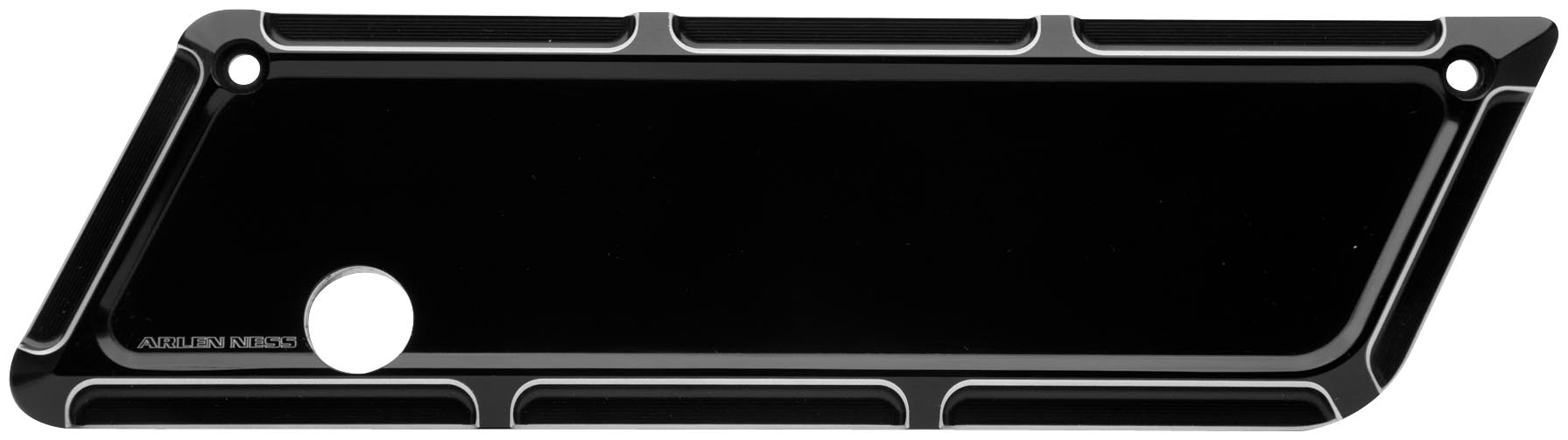 Saddlebag Latch Covers - Beveled - Black