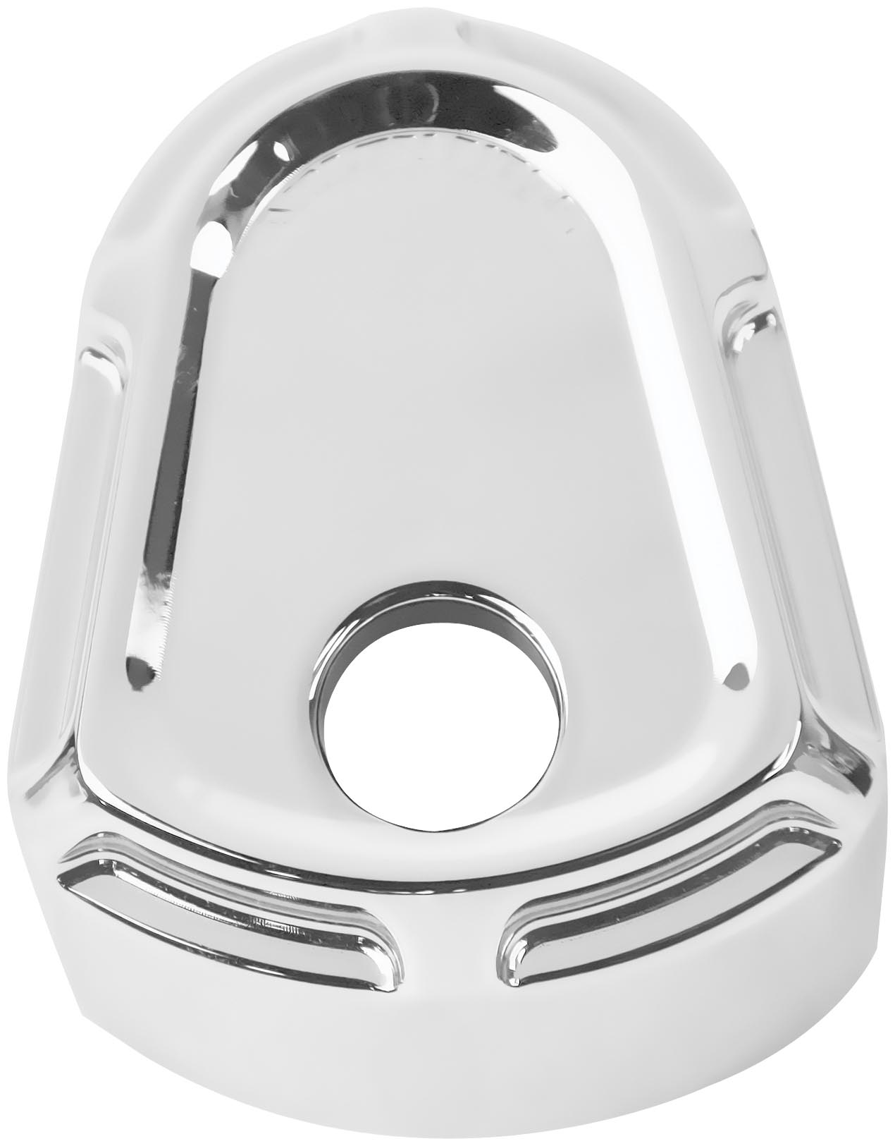 Ignition Switch Cover - Beveled - Chrome