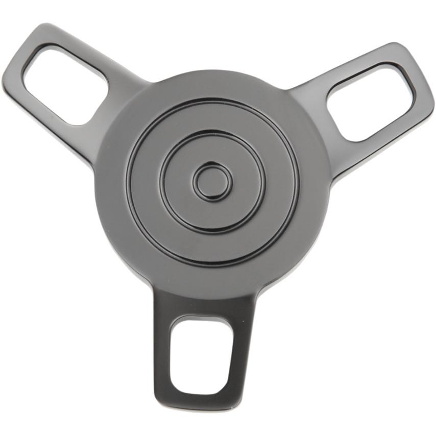 Tri-Bar Vented Gas Cap - Black