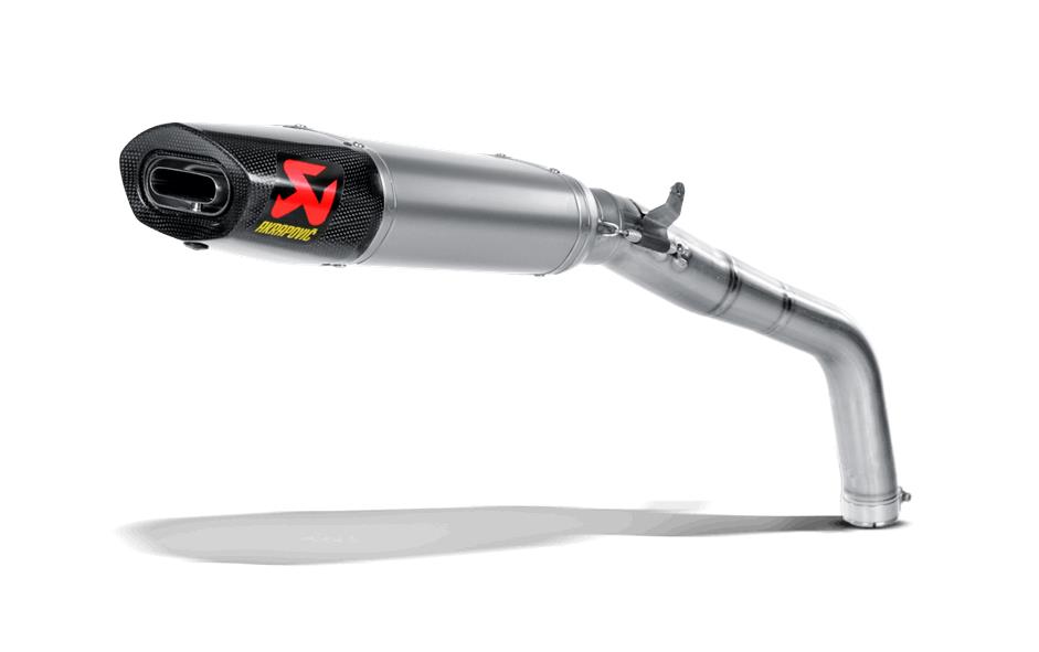 Slip-On Line Exhaust - Titanium Muffler