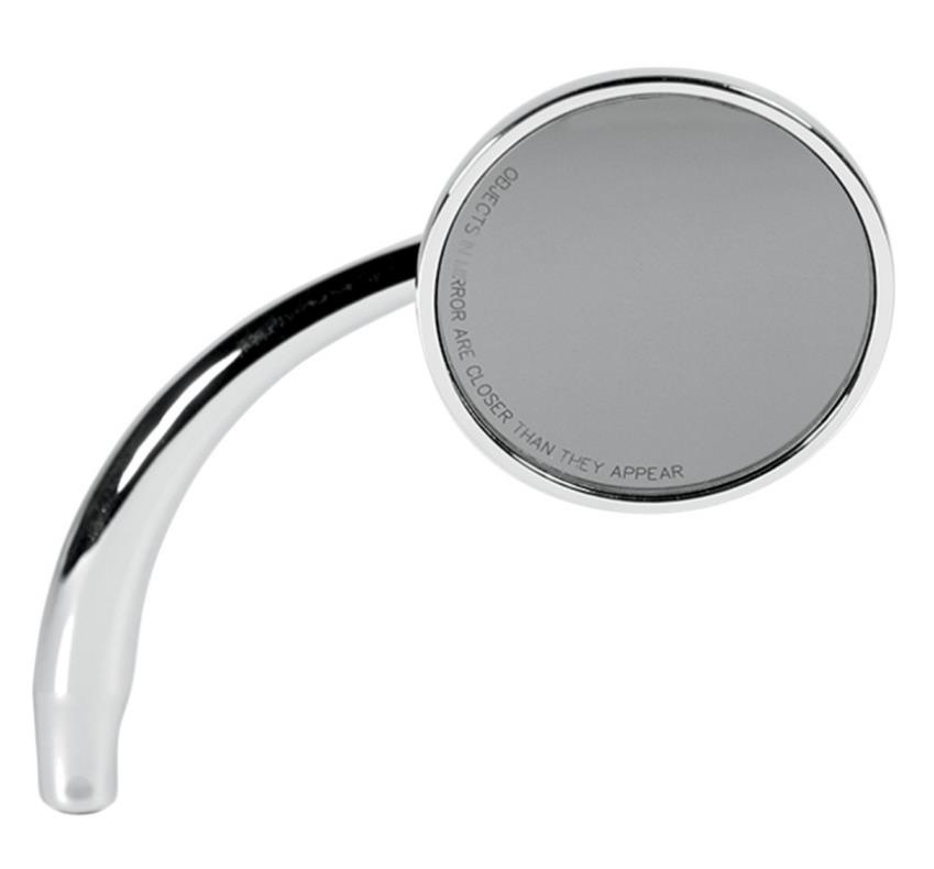 Round Style Mirror - Right - Chrome