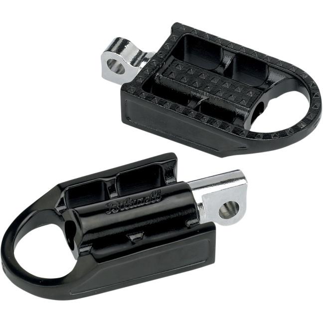 Mushman Footpegs - Black Electroplate