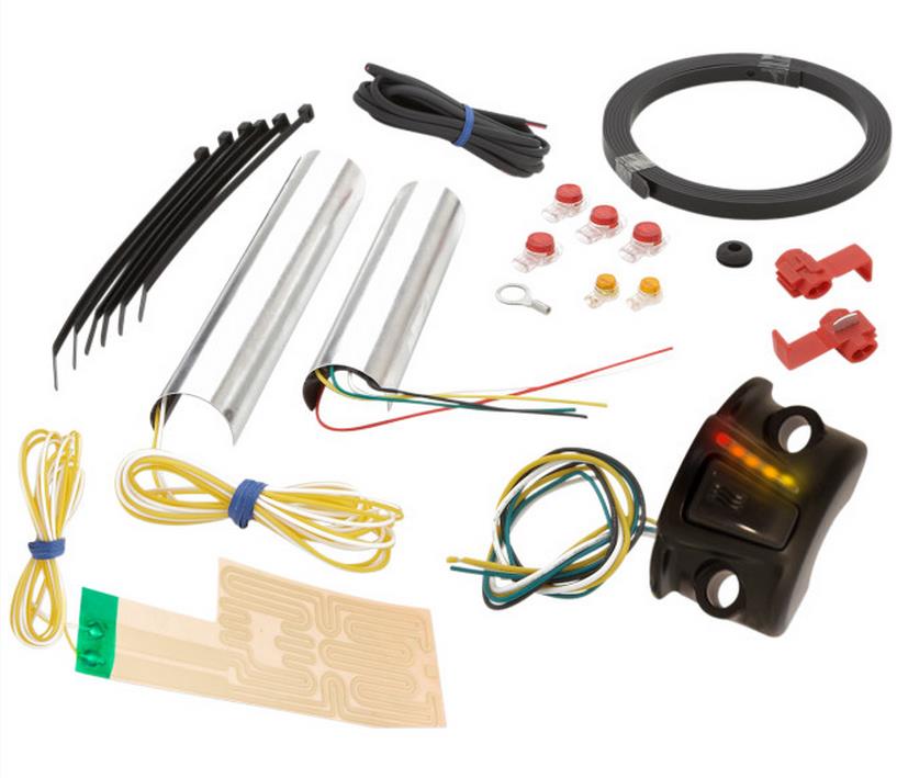 Grip Warmers - Left Side Mount - Black