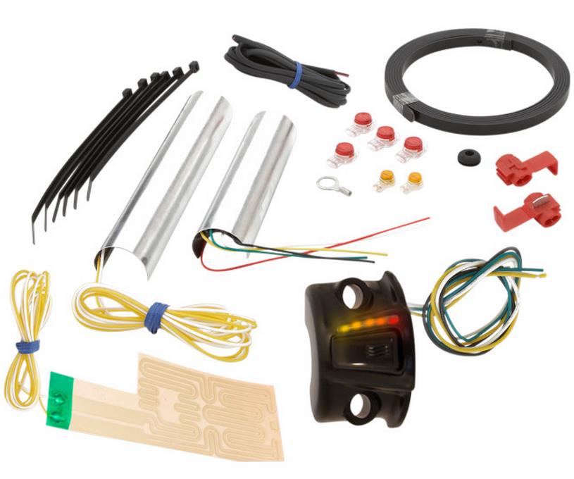 Grip Warmers - Right Side Mount - Black