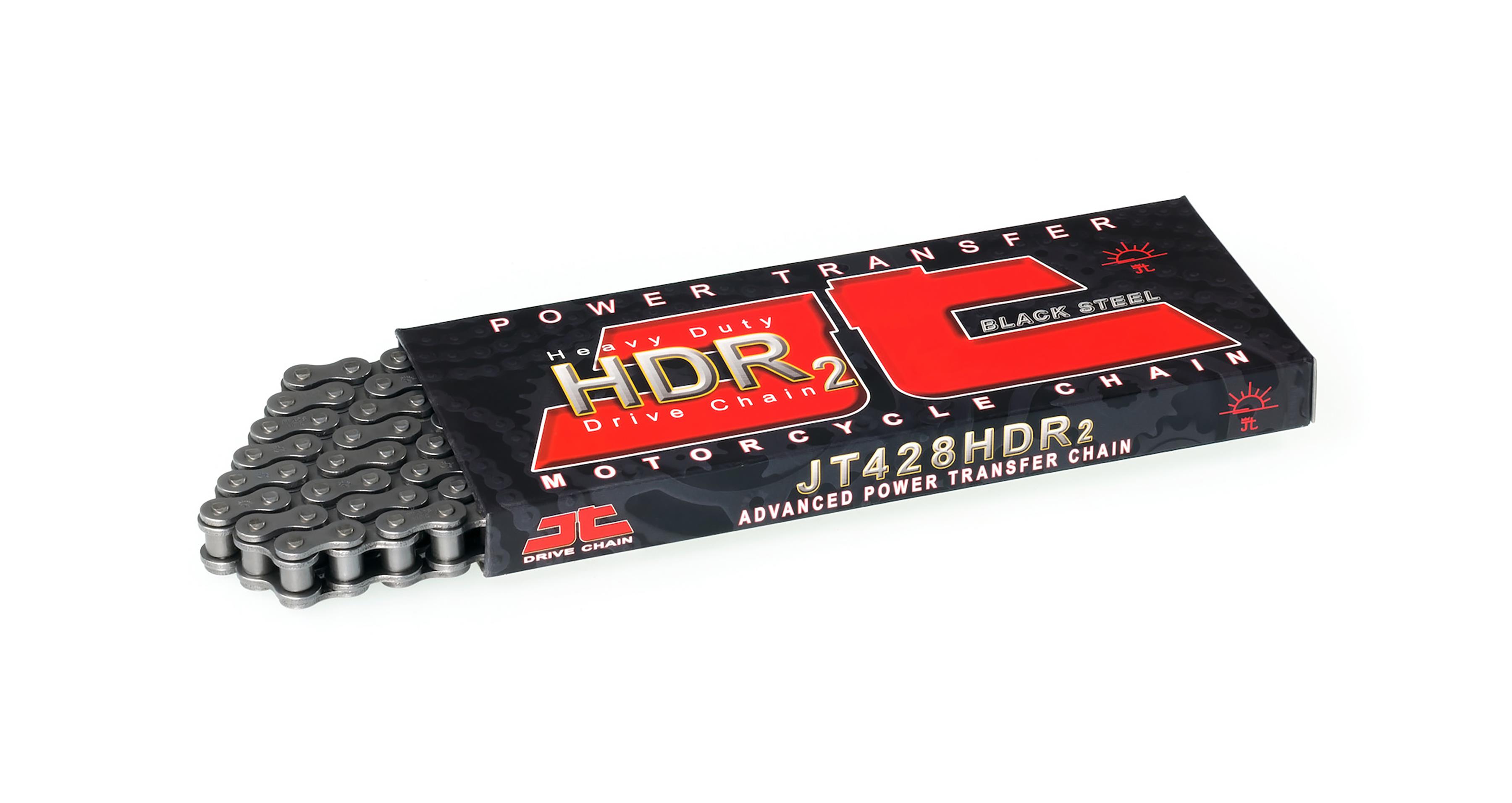 428 HDR Heavy Duty Drive Chain - 100 Links - Natural