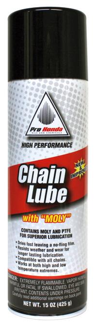 Chain Lube with Moly - 11oz.