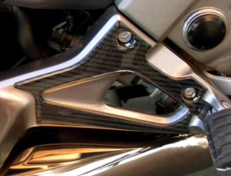 Carbon Fiber Foot Peg Trim