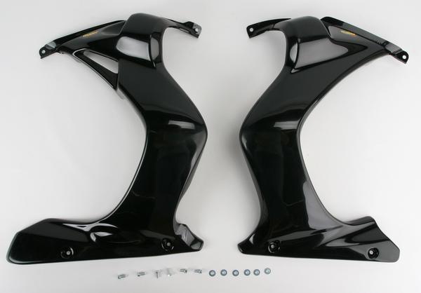 Radiator Scoops - Black