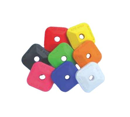 Super-Lite Plus Single Backer Plates - Black - 24 Pack