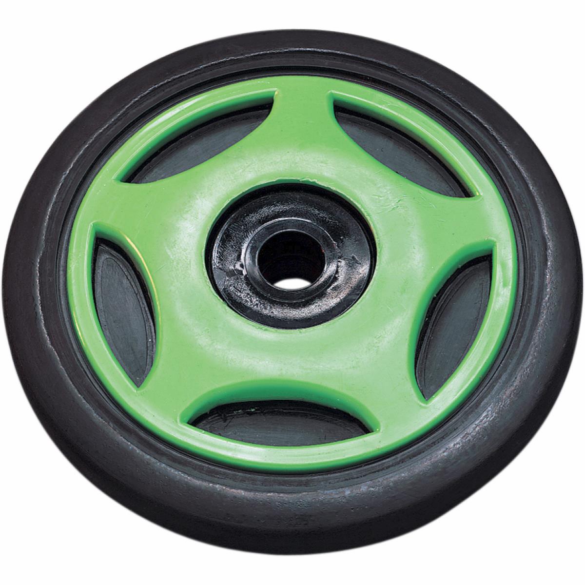 Colored Idler Wheel - 5.63in. x .625in. (With Insert) - Green