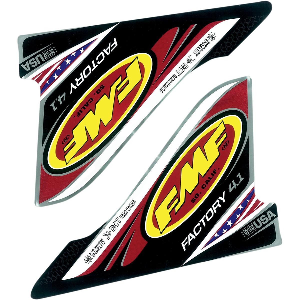 Factory 4.1 USA 2-Art Wrap Logo Decal Replacement