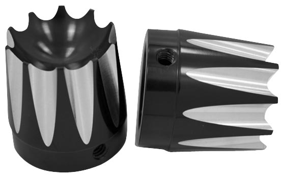 Excalibur Axle Nut Covers - 1in. - Anodized