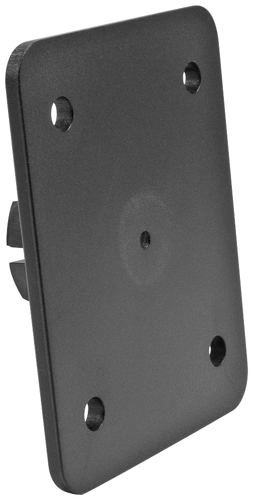 4G Universal Top Plate - 4 Hole AMPS - Black