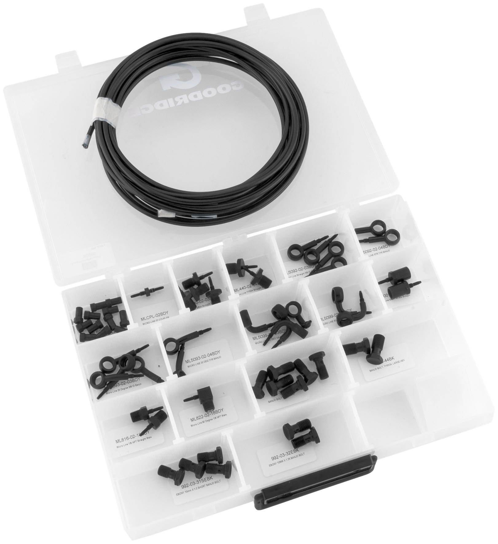 Sniper 2 Black Builder Brake Line Kit