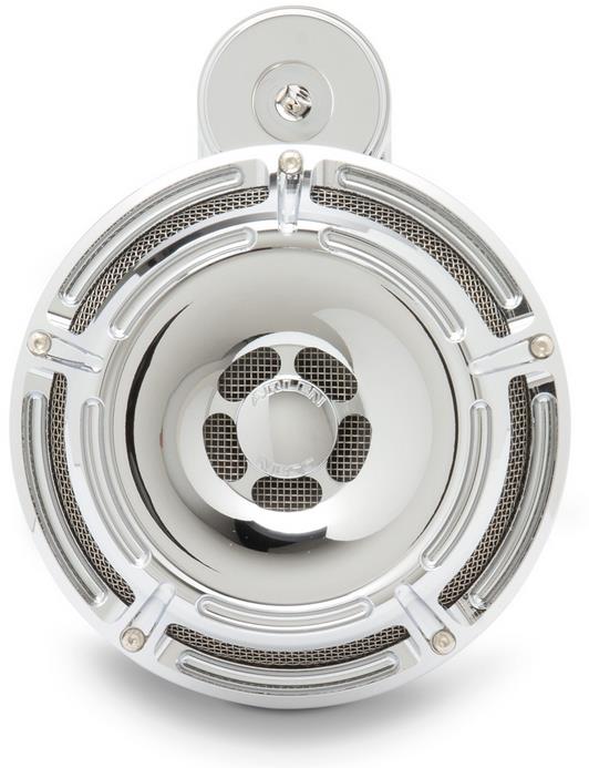 Horn Cover - Slot Track - Chrome