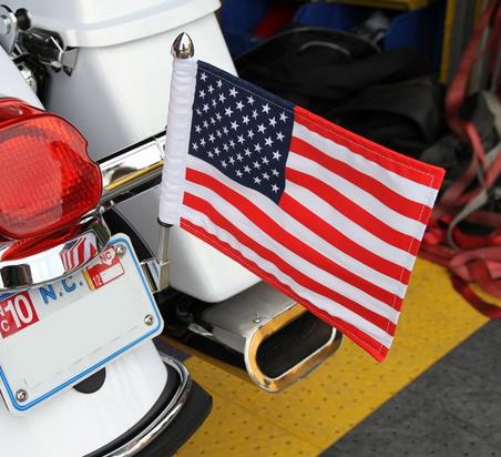 License Plate Flag Mount Base