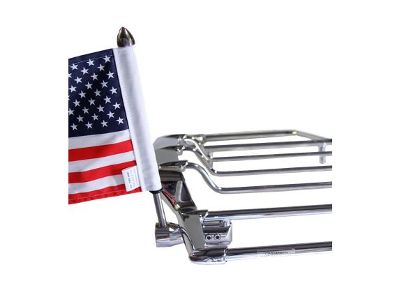 1/2 in. Round Vertical Bar Flag Mount Base