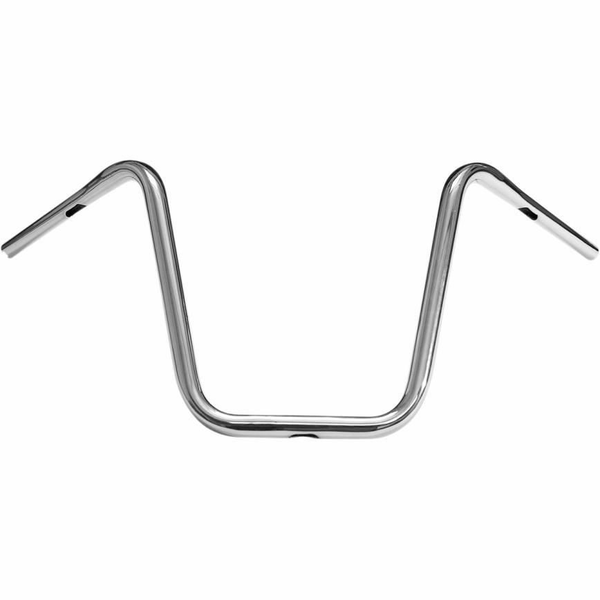 1-1/4in. Tall Standard Ape Hanger Handlebar - 17in. - Chrome
