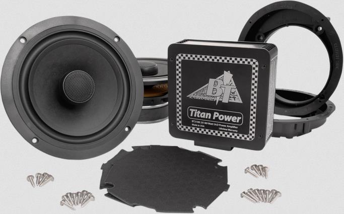 Titan Amp and Big Speaker Package