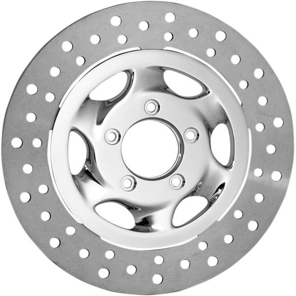Recoil 13in. Floating Brake Rotor - Chrome