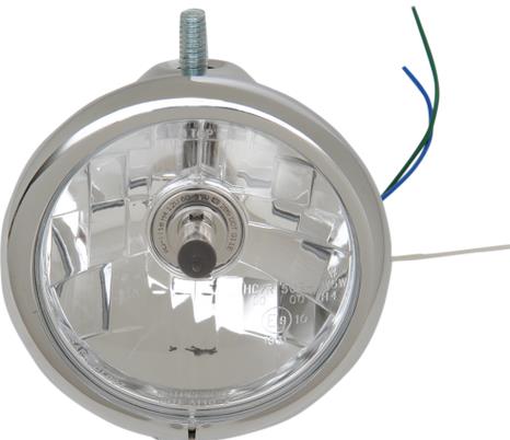 5 3/4in. Headlight Assembly - Black