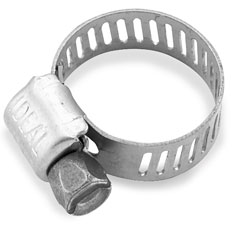 Stainless Steel Hose Clamps - 7mm-17mm