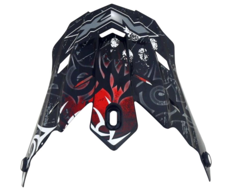 Peak for FX-17 Danger Helmets - Red