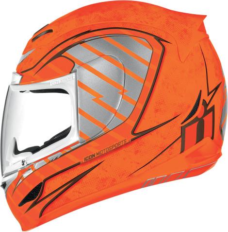Side Plate Kit for Airmada Volare Helmet - Hi-Viz Orange