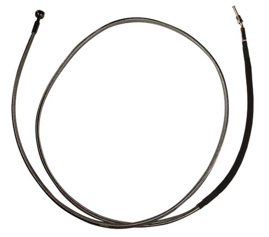 Black Pearl Hydraulic Clutch Line - 62in. - 180 Degree Banjo Angle
