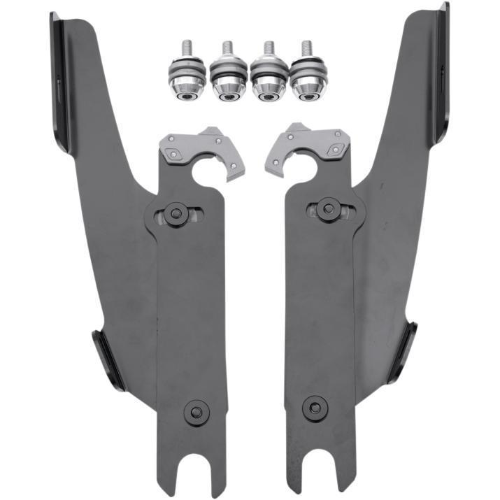Trigger-Lock Mount Kit for Cafe Fairing - Black