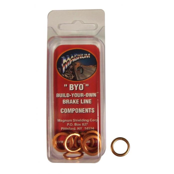Build Your Own Brake Line Copper Crush Washers - 10mm