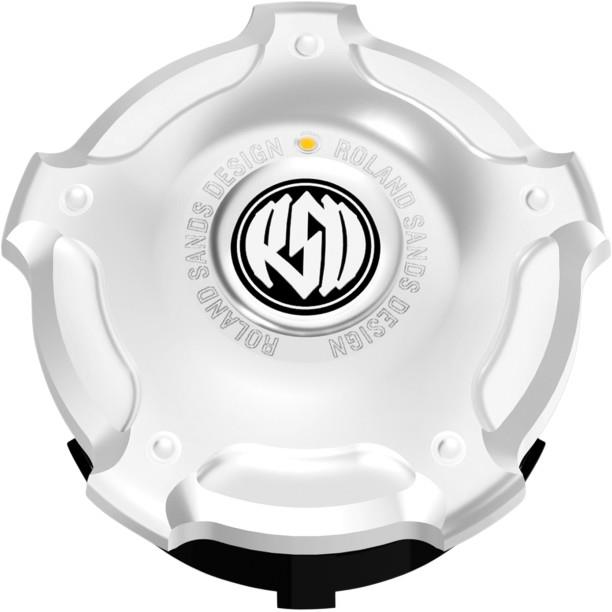 Replacement Fuel Gauge Cap With LED Fuel Light - Misano - Chrome