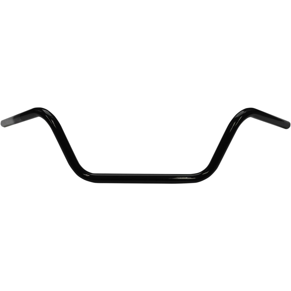 7/8in. Buckhorn Low Handlebar - Black