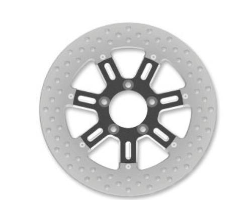 Delmar 11.5in. Two-Piece Brake Rotor - Contrast-Cut Ops
