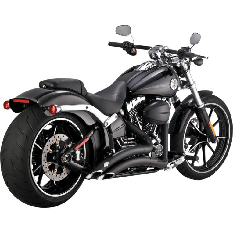 Big Radius 2-Into-2 Exhaust System - Black
