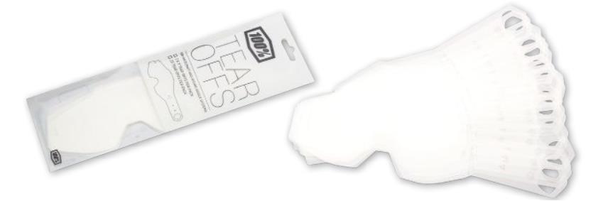 Goggle Tear Offs - 50 Pack