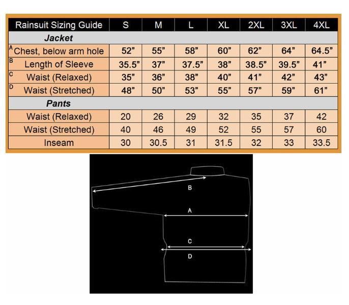 AS-3000 Aston Rain Suit