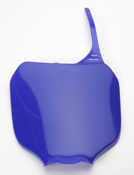 Front Number Plate - Reflex Blue