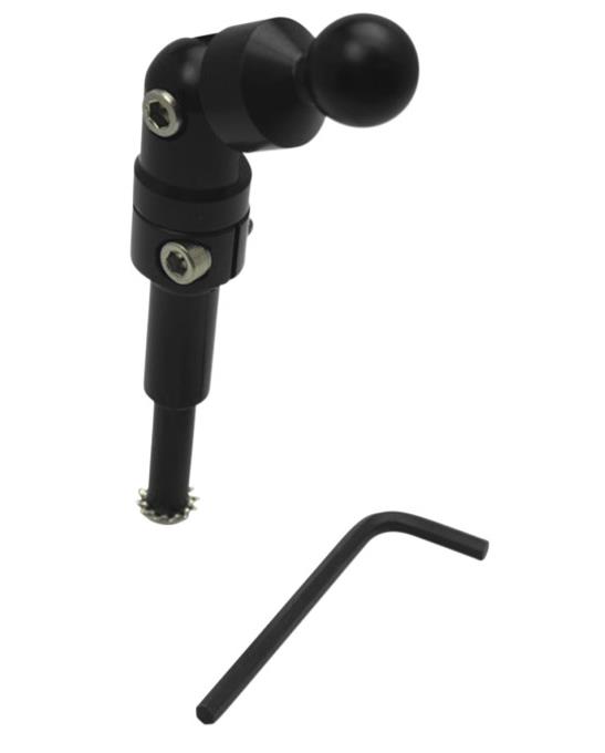 Harley Davidson Mirror Mount - Black