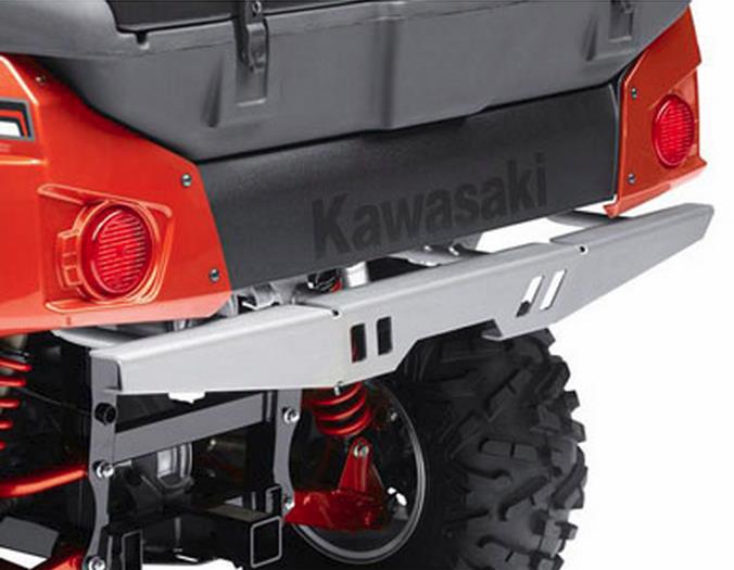 Aluminum Rear Bumper - Brushed Aluminum