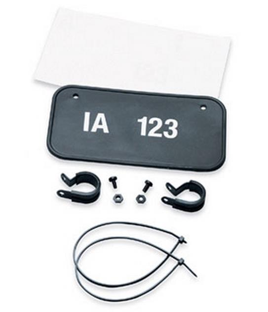 License Registration Kit - Black