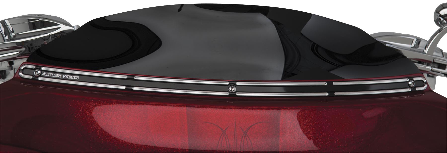 Slot Track Billet Windshield Trim