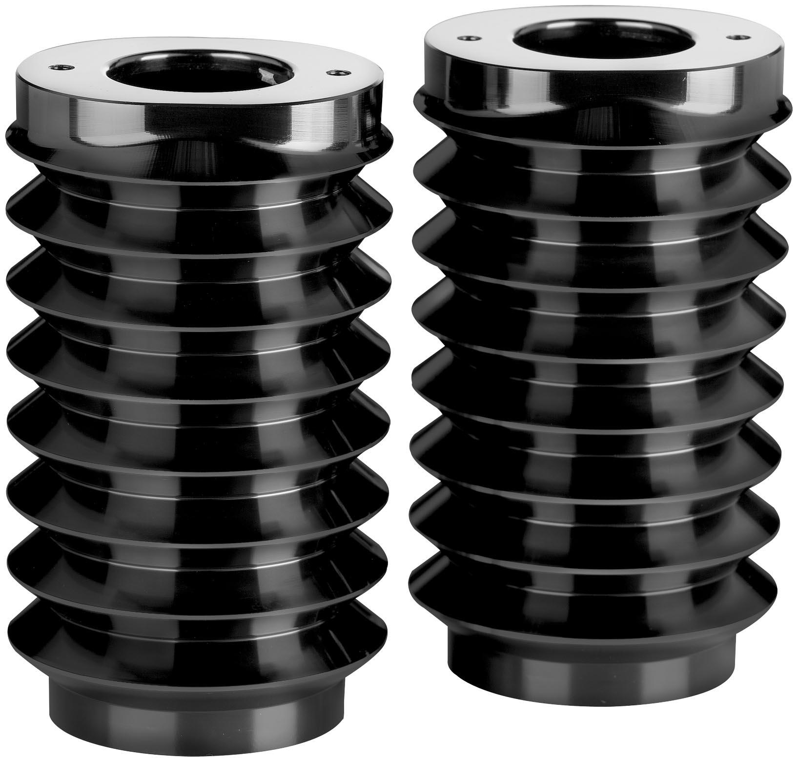 Retro Fork Boot Covers - Black