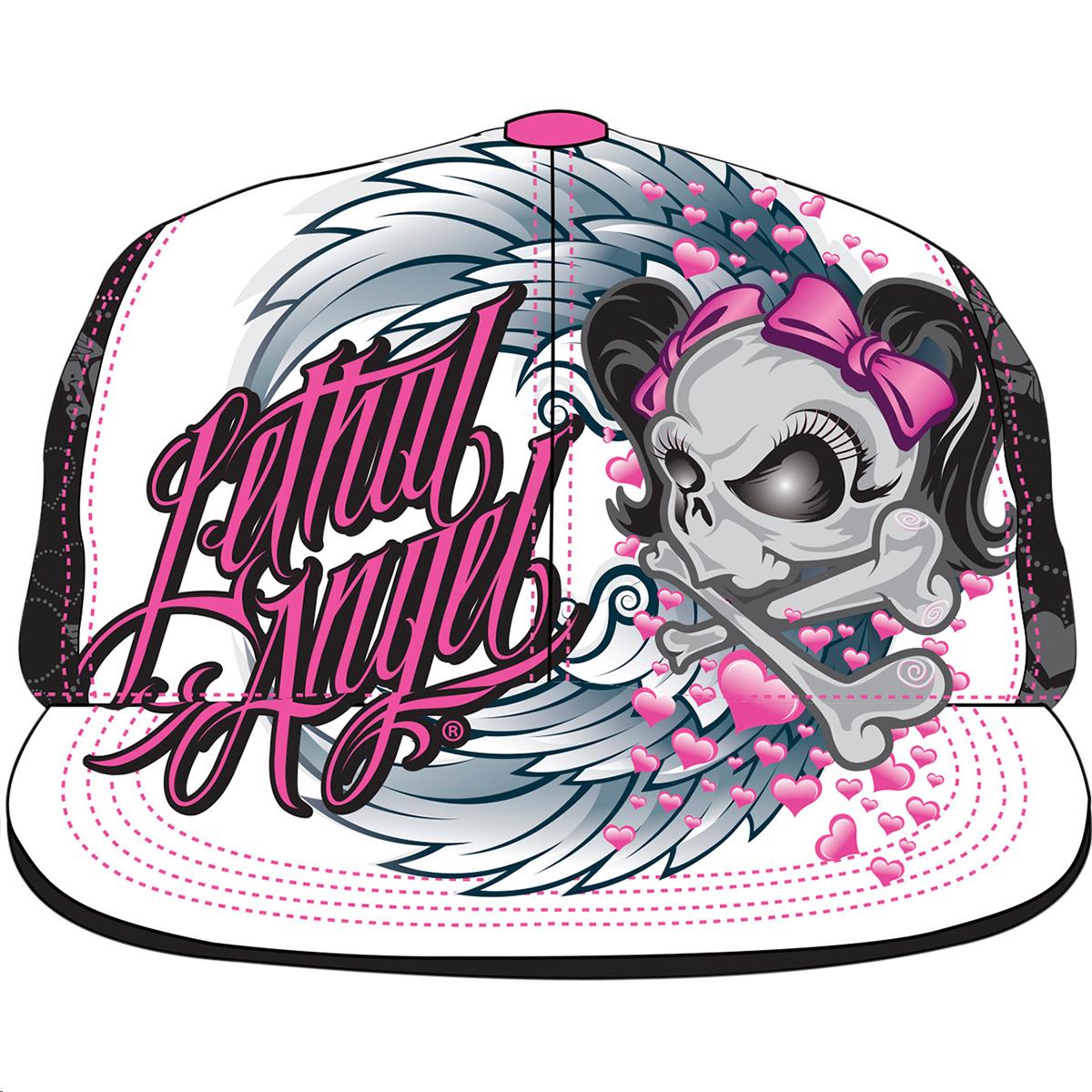 Lethal Angel Girl Skull Womens Hat