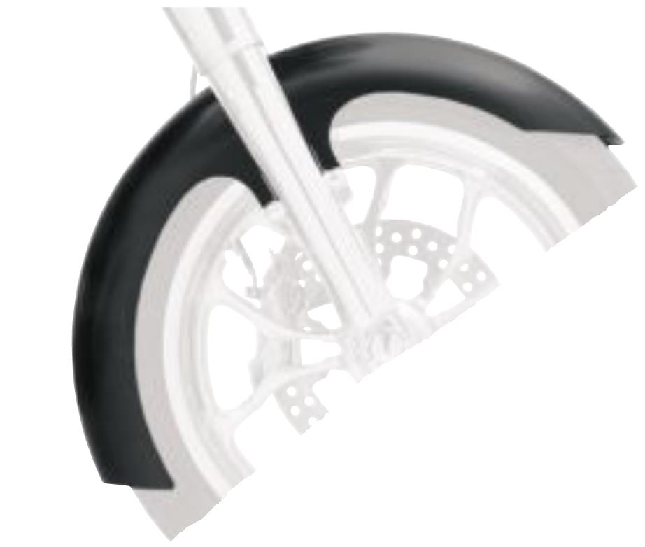Tire Hugger Series Front Fender for 16in./17in./18in. Wheel - Slicer