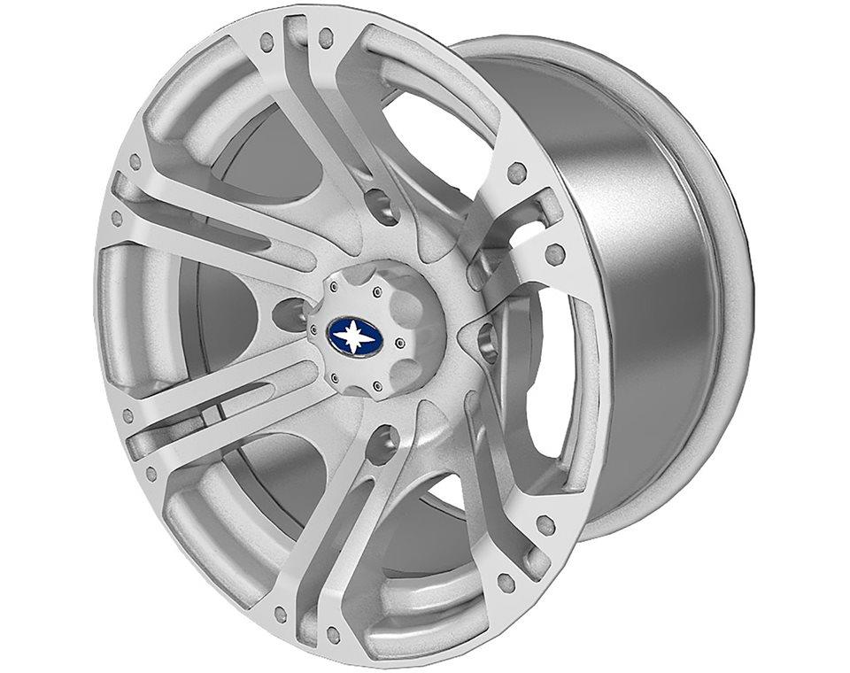SIXR Rear Wheel - 14x8 - Machined