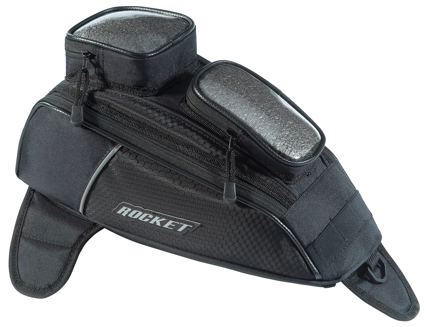 Hammerhead Magnetic Tank Bag - Black/Black