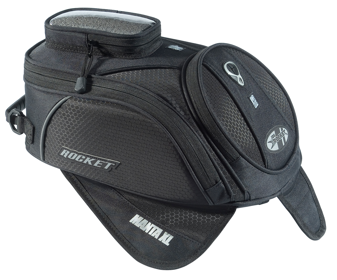 Manta XL Magnetic Tank Bag - Black