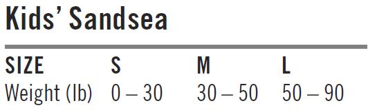 Sandsea Youth PFD