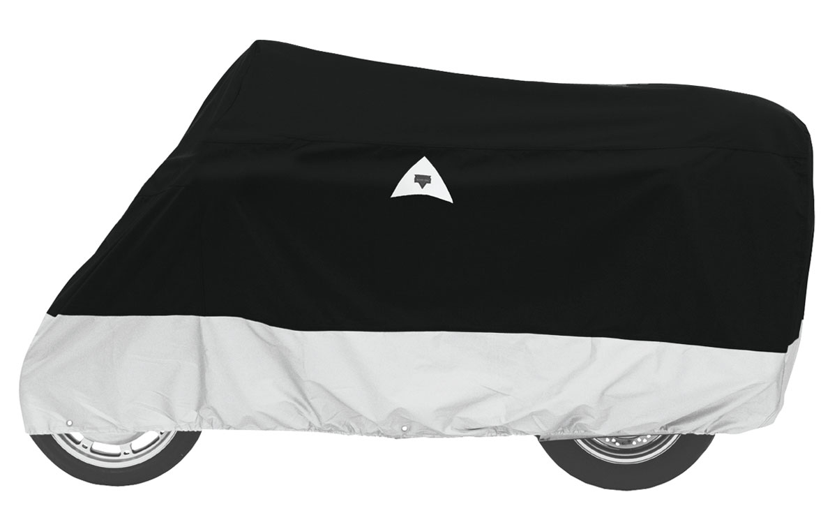 Falcon Defender 400 Cover - Md - Black/Silver